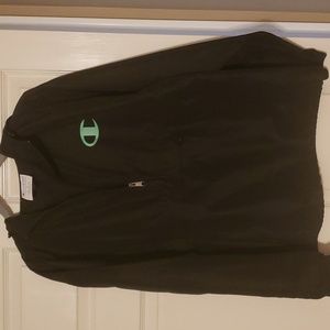 Womans Champion Black Windbreaker Size Small